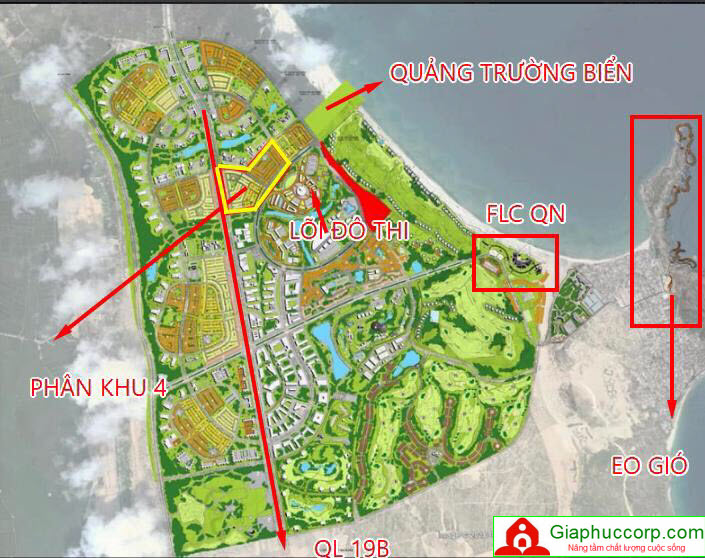 Kết quả hình ảnh cho Phân khu 4 khu đô thị Nhơn Hội New City