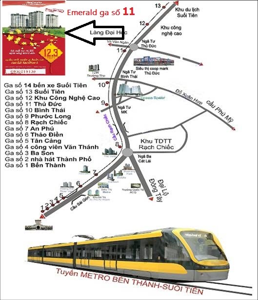 Tuyến tàu điện đầu tiên Việt Nam